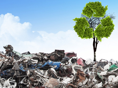 城市固体垃圾前后处理